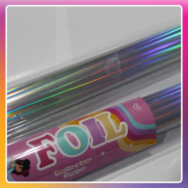 Foil Plata Tornasol